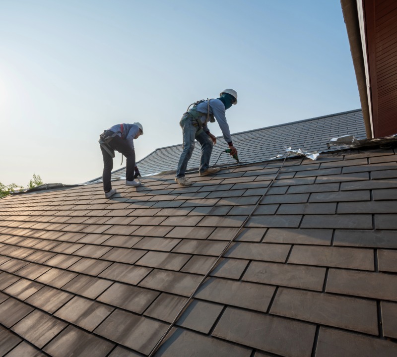 Residential roof replacement in Brantford